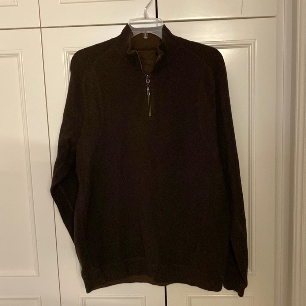 Tommy bahama sweater brown L